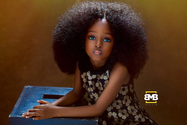 5 Year Old Nigerian Girl Dubbed Most Beautiful In The